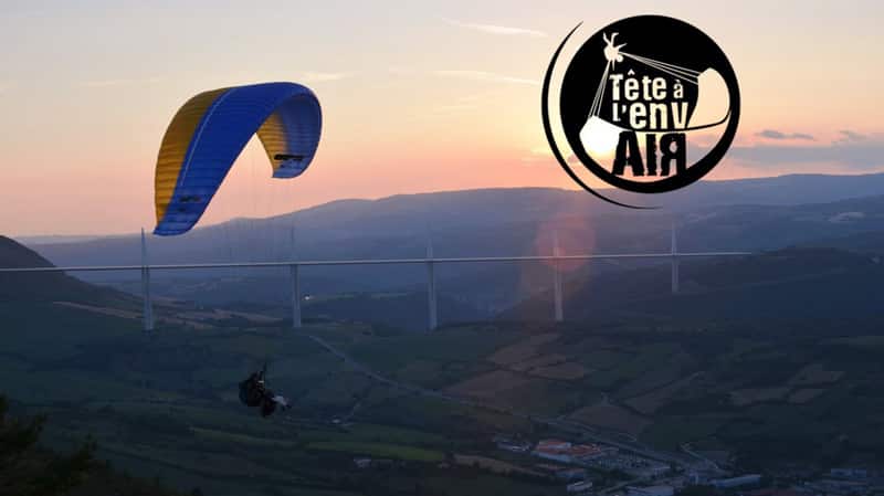 Baptême de parapente à Millau