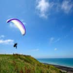 Baptême de parapente en Normandie