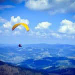 Parapente dans l'Aveyron