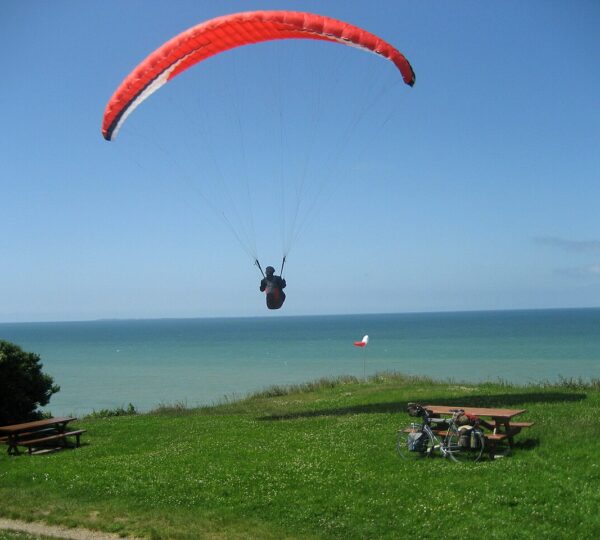 Parapente en Baie