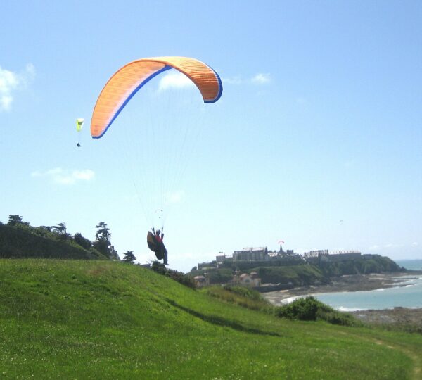 Parapente en Baie