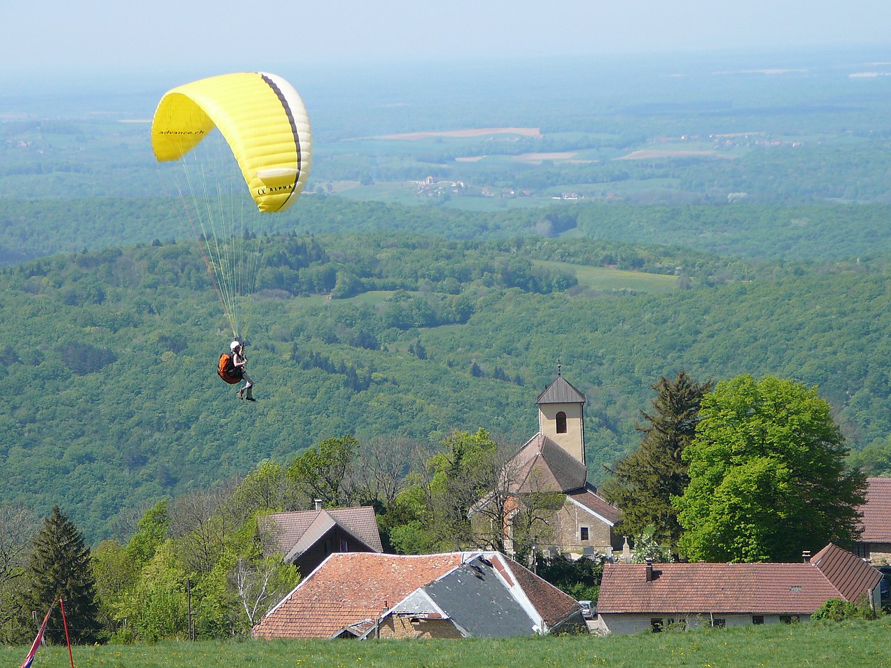 Parapente St-Thiébaud – St Thiébaud