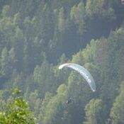 Parapentes au-dessus de Chamonix-Mont-Blanc – Saint-Gervais-les-Bains