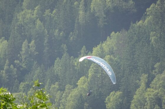 Le parachute de secours en parapente