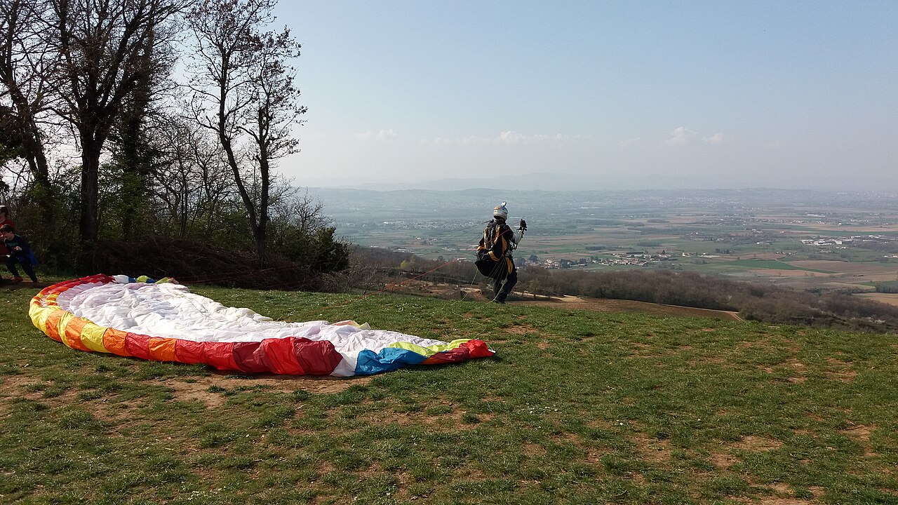 Au sol : préparer et gonfler – parapente